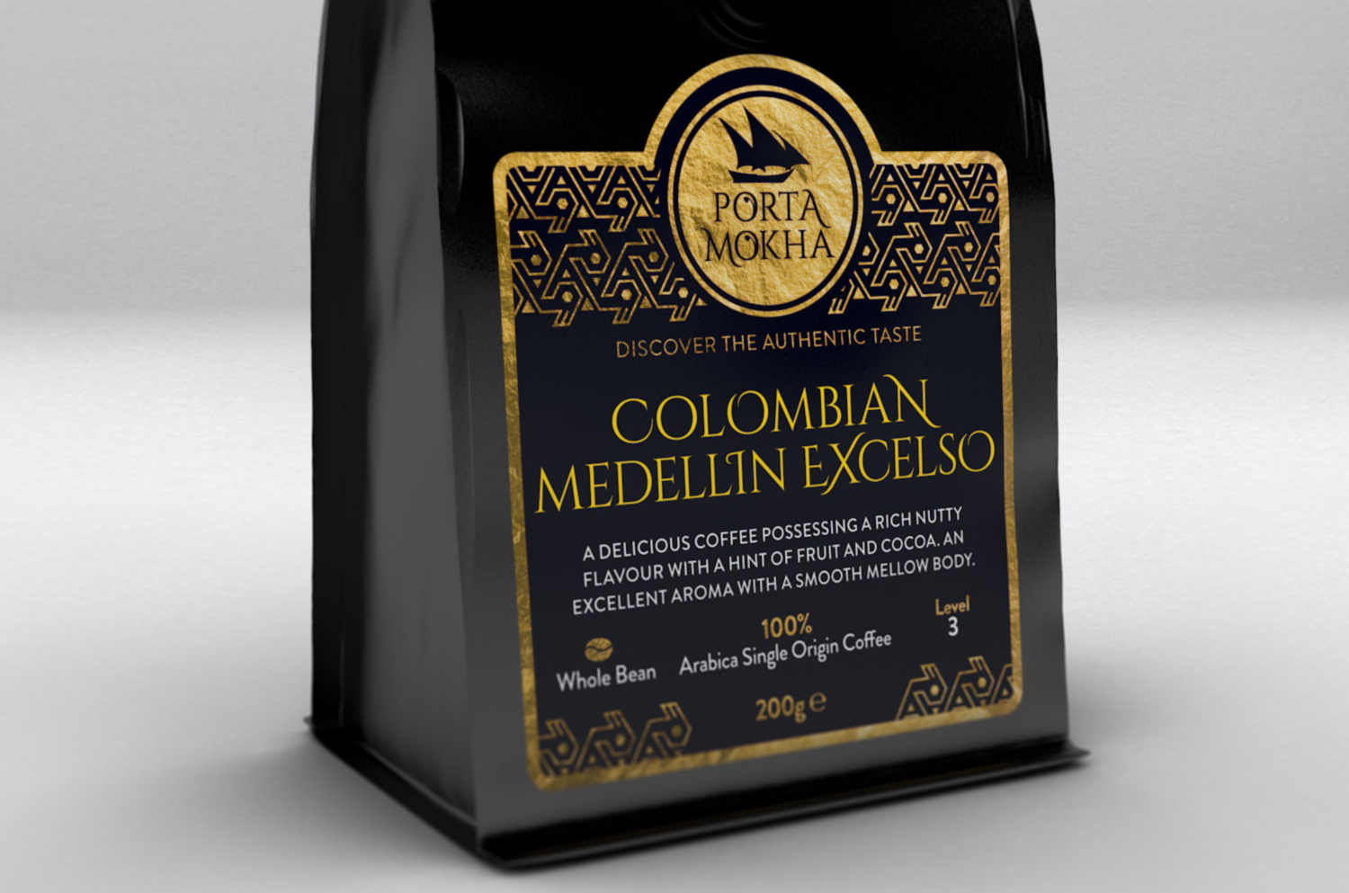 Colombian coffee package design