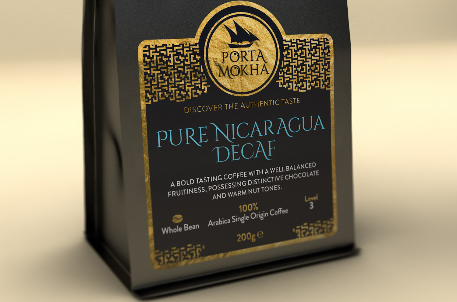 Nicaraguan coffee package design