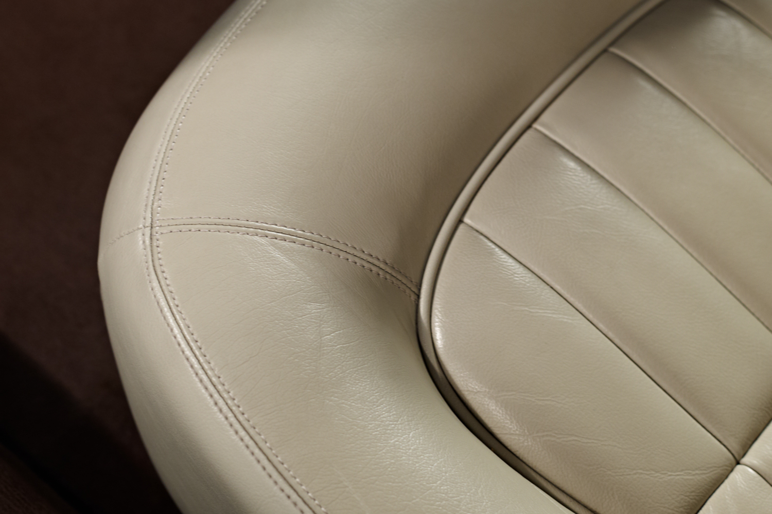 jaguar leather car seat
