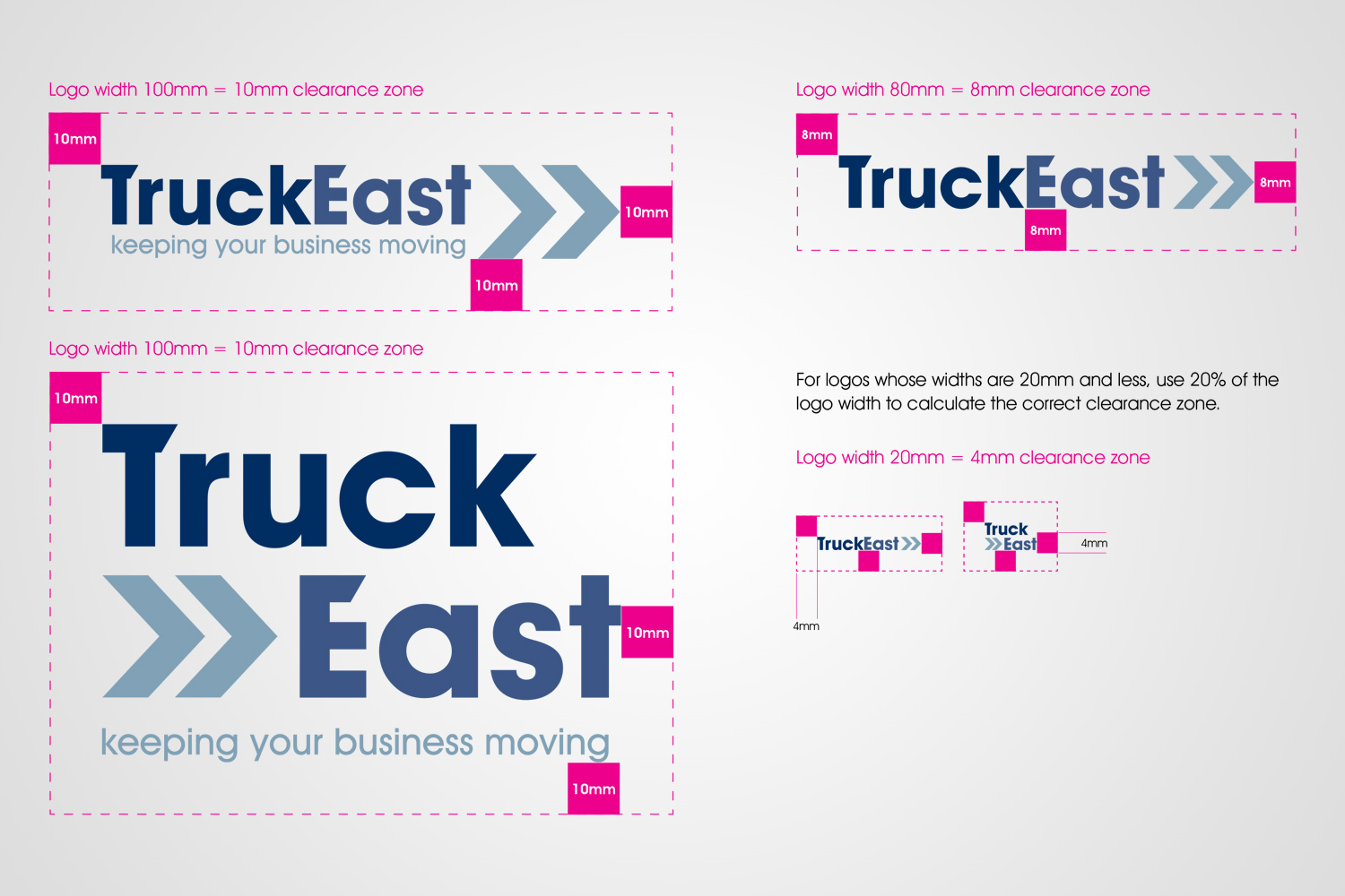 truckeast logo clearance brand guidelines