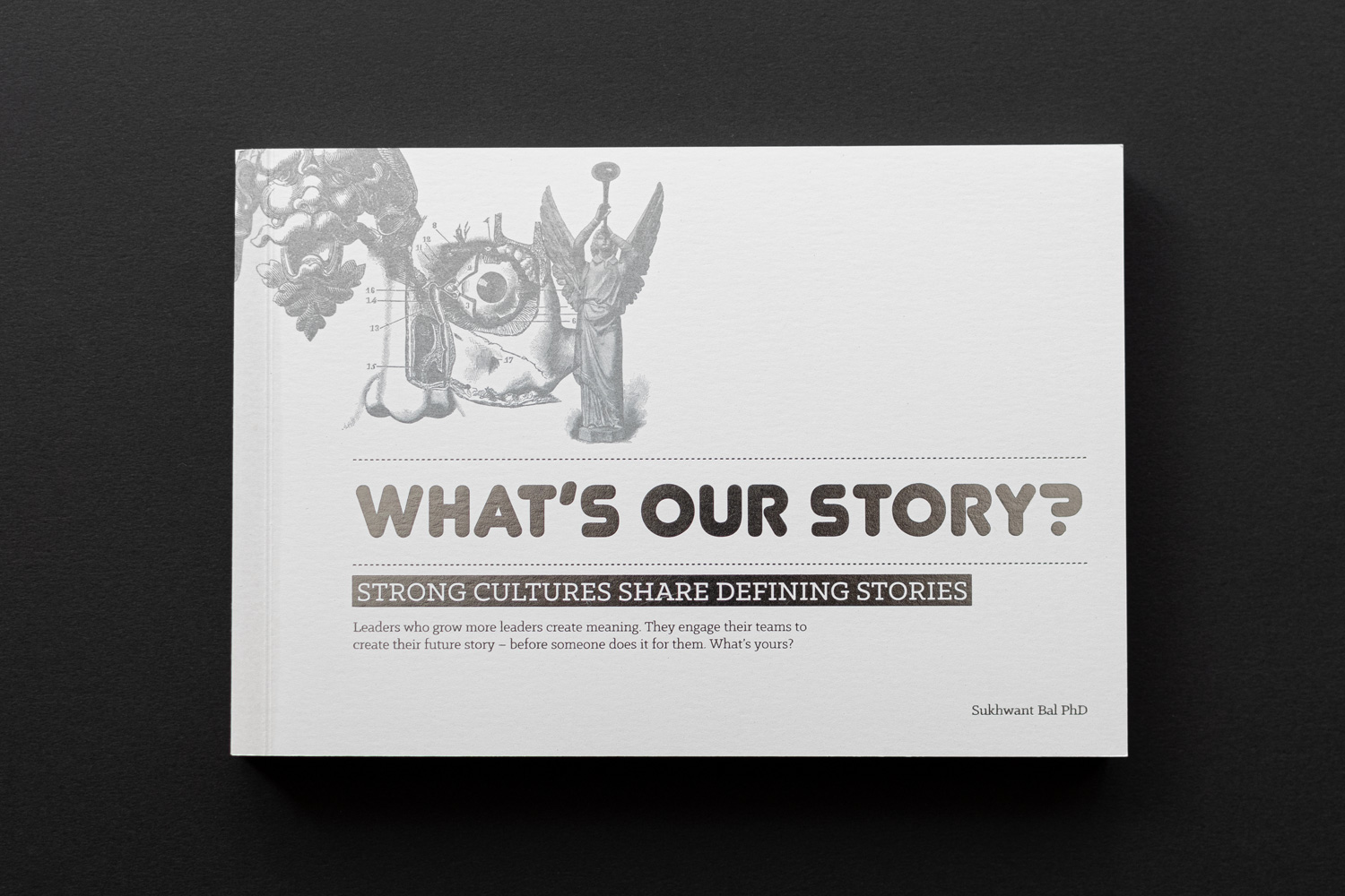 What's our story book cover design.